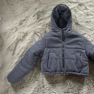 C&C California Charcoal Puffer Jacket for Kids